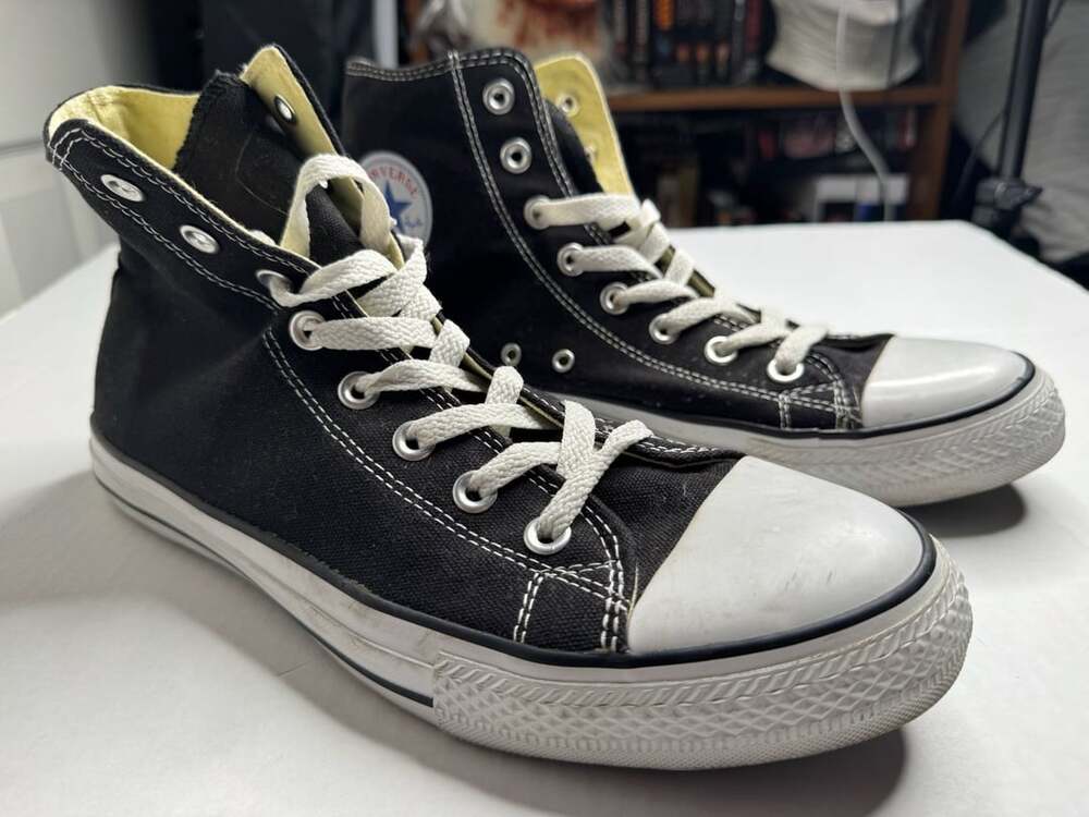Converse Chuck Taylor All Star High Top Black Canvas Shoes